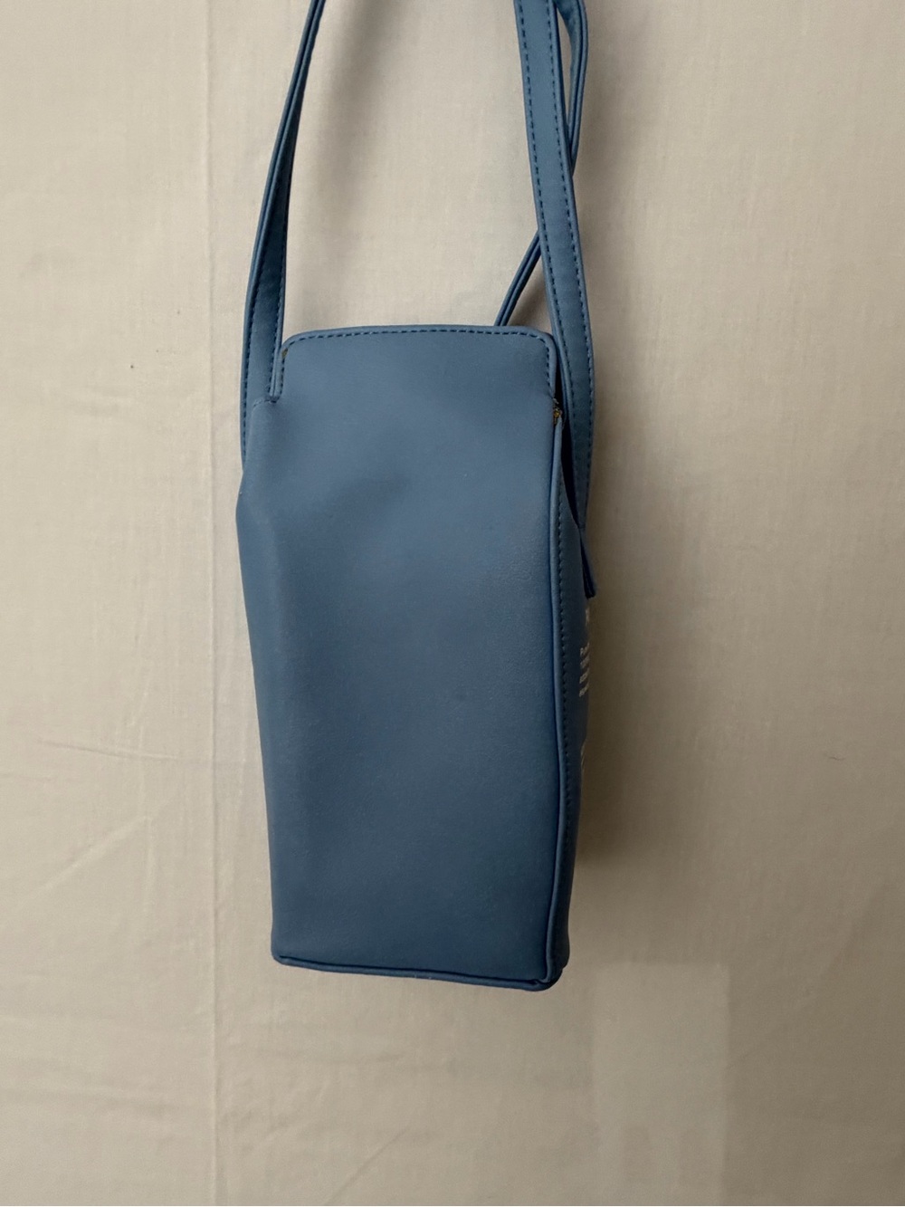 Pure Milk Carton Crossbody Bag Blue Cow Print Novelty Purse (F266) - Picture 6 of 14